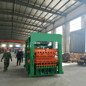 Máquina para fabricar bloques huecos de construcción, nuevo procesamiento de vibración usado para cemento, cenizas volantes, arena, ladrillos, Motor, bomba PLC - Product Image 4