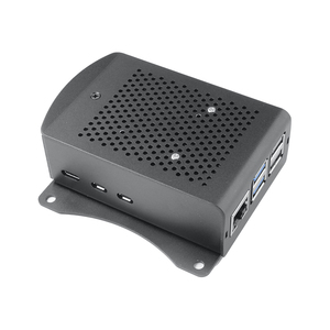 <strong>Raspberry</strong> <strong>Pi</strong> 5 Metal <strong>Case</strong> Aluminum Alloy Heat Dissipation Shell Compatible Active Cooler <strong>Case</strong> for <strong>Raspberry</strong> <strong>Pi</strong> 5