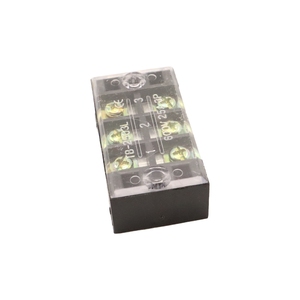 Bloque de terminales TB One in one out Terminal de cableado de cobre Placa de terminales fijas TB-2503 - Product Image 6