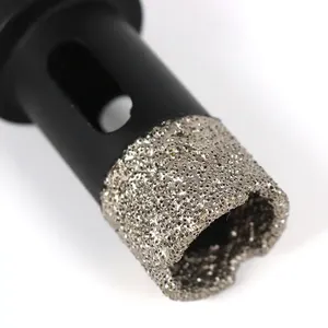 真空钎焊金刚石冠岩心钻头孔锯金刚石孔刀用于大理石石材瓷砖微钻孔