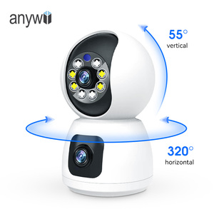 Anywii安全闭路电视摄像机网络Ip Ptz Wifi小型迷你摄像机智能应用，带橡胶新无线2mp - Product Image 1