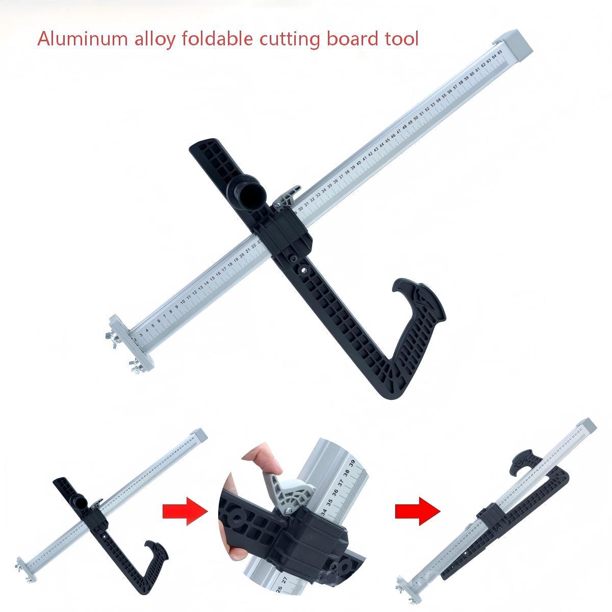 Tabla de cortar plegable de aleación de aluminio.