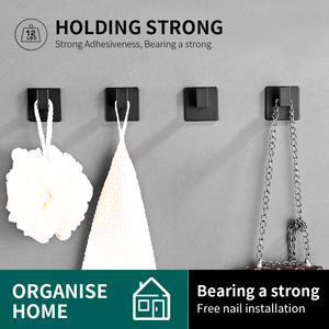 壁挂挂钩厨房黄铜装饰<span class=keywords><strong>J</strong></span>自粘浴室衣服展示毛巾金属门衣架外套壁挂挂钩