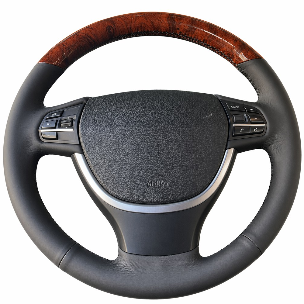 Black & Wood Grain