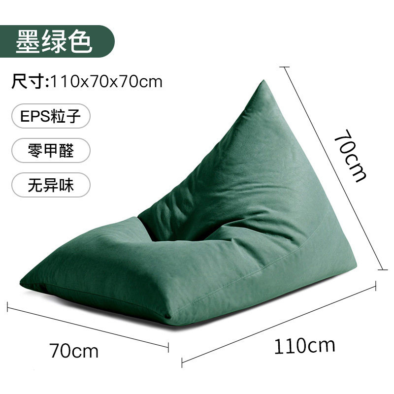 Petit triangle vert foncé