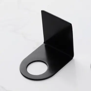 Kết Thúc Màu Đen Chai Dispenser Chủ Treo Tường Bơm Tay Đứng Treo Jar Móc Áo Giá Dầu Gội Đứng Kệ Lưu Trữ Chủ - Product Image 1