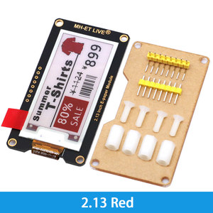 Hot 2.13 "2.13 2.9" 2.9 Zoll Epaper-Modul E-Paper E-Ink EInk-Bildschirm SPI-Unterstützung für Arduino STM32 Raspberry PI ESP32 - Product Image 6