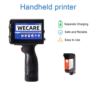 WECARE H71S Mini Portable Handheld Inkjet Printer Lcd Full Screen Multilingual TIJ Expiry Date <strong>Image</strong> Printing <strong>Coding</strong> Machine - Product Image 2