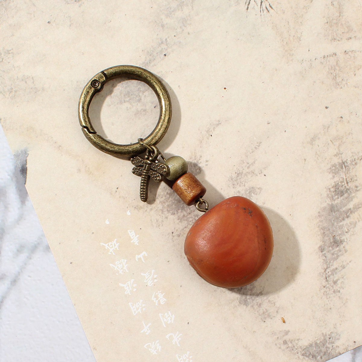 1709 big red bean bag hanging pendant