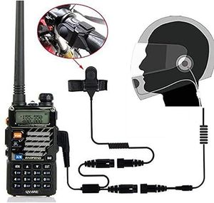 K Plug Motorcycle Full Face Helmet Headset with PTT for <strong>Retevis</strong> RT22 RT68 <strong>RT21</strong> H-777 RT27 RT86 RB68 Two Way Radio - Product Image 5