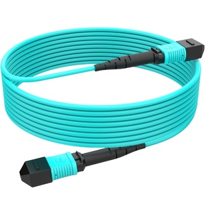 MPO <strong>MTP</strong> Multimode Duplex OM3 OM4 8 12 Cores Fiber Optic Multimode <strong>Trunk</strong> Cable MPO <strong>MTP</strong> Female Fiber Optic Patch Cord - Product Image 3