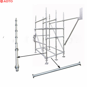 金属钢板平台锻造分类账楼梯系统杯形脚手架 - Product Image 3