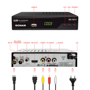 กล่องทีวี DVB-T2ตัวถอดรหัส lptv dstv สำหรับ Africa dvbt2 USB เครื่องรับสัญญาณทีวีแบบ set-top box DVB T2 - Product Image 2