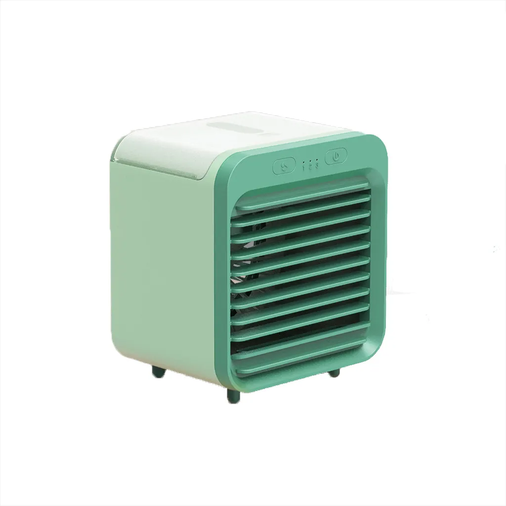 Aire acondicionado doméstico OEM 3 en 1, refrigeración por aire de escritorio, ventilador USB, Mini aire acondicionado, temporizador, 1-12 horas, ventilador enfriador ajustable