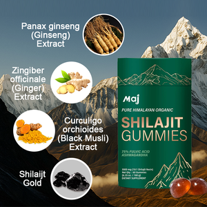 OEM hızlı kargo hazır stok toptan ashashanda Shilajit gumherbal bitkisel takviyesi - Product Image 3