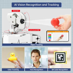 Hiwonder TonyPi Pro AI Vision Voice Interaction Humanoid <strong>Raspberry</strong> <strong>Pi</strong> 5 <strong>Robot</strong> with AI Large Model Chatgpt Education Robotic Kit - Product Image 4