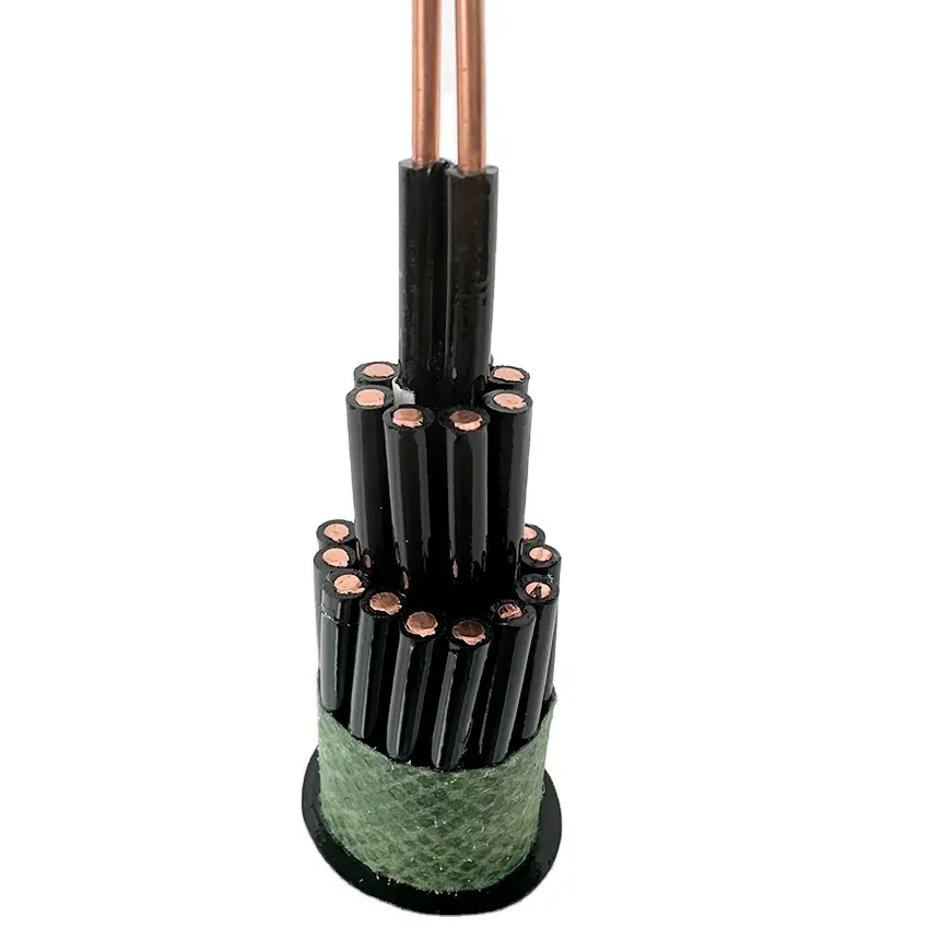Cables de cable de alimentación de aislamiento de conductor de núcleo de cobre flexible múltiple de buena calidad de fábrica
