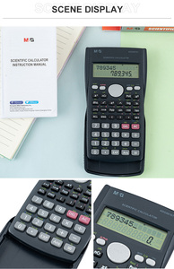 M & G macchina per il calcolo economico 240 funzioni 12 cifre forniture scolastiche per ufficio 991ES calcolatrice scientifica portatile - Product Image 4