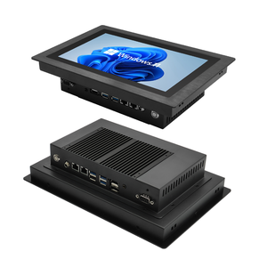 <span class=keywords><strong>7</strong></span> pouces nouveau processeur Intel J6413 haute luminosité 1000 Nit large température AIO montage mural industriel écran tactile panneau Pc - Product Image 1