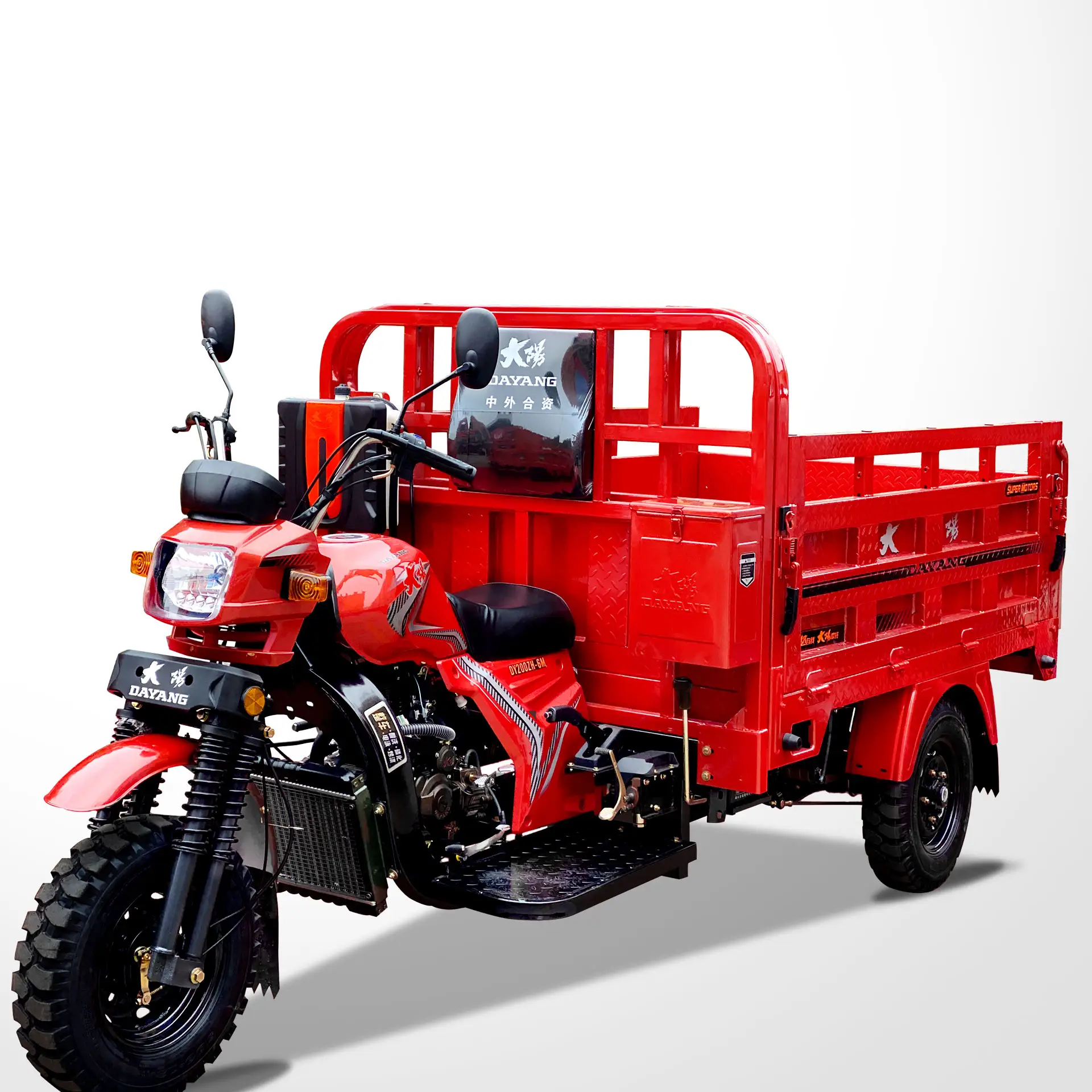 Nieuwe Ontwerp Verbeterde Groothandel Hoge Kwaliteit Goedkope Cargo Driewieler Benzinemotor Voor Farm Driewieler Wuyang Drie Wielen Motorfiets