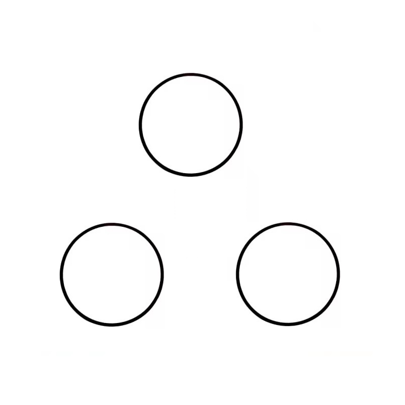 Transparente (3 piezas)