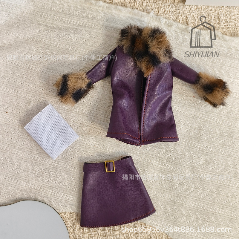 Ensemble trois pièces C violet
