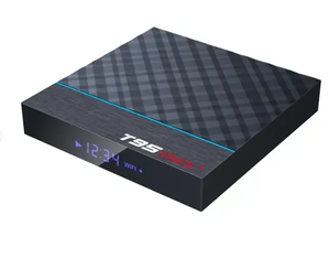 Set Top <strong>Box</strong> T95max+ Amlogic S905X3 OEM 100*100*18mm Android 9.0 Tv <strong>Box</strong> Dual Band BT Media/vedio Player for Smart Tv <strong>Box</strong> - Product Image 1