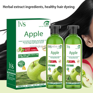 Ivs bán buôn số lượng lớn nhãn hiệu riêng chiết xuất thảo dược Ammonia miễn phí lâu dài <span class=keywords><strong>Apple</strong></span> Gel Nhuộm màu tóc - Product Image 3