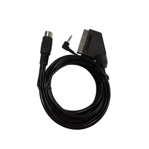 Nickel mạ cho SEGA GENESIS 1 cho Neo Geo 3.5mm cắm kênh kép Scart RGB AV Cáp 1.8 mét - Product Image 2