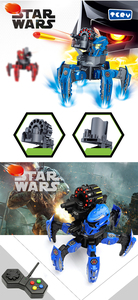 2.4G Remote Control Space Warrior DIY Assembly Battle <strong>Robot</strong> <strong>RC</strong> Toy <strong>Rc</strong> Shooting Car - Product Image 6