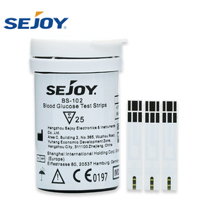 Sejoy hızlı kontrol kodu ücretsiz kan şekeri test şeritleri diyabet test makinesi - Product Image 3
