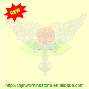 Cross Custom <strong>Design</strong> Rhinestone Logo Heat Transfer <strong>Design</strong> Hotfix Rhinestone Template Pattern Rhinestone Transfer - Product Image 3
