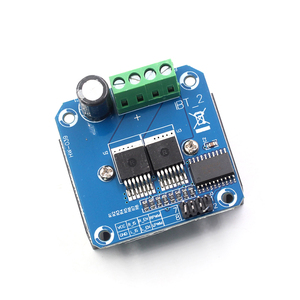BTS7960 Hochleistungs-Smart-Car-Motor treiber platinen modul mit 43A-Strombegrenzungssteuerung und Halbleiter kühlung - Product Image 1
