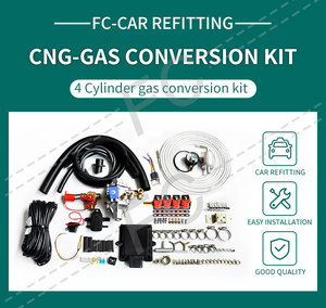 Sequentielle Einspritz kist mit zwei Kraftstoffen 4 Zylinder cng abgeschlossen Umbaus atz für Autogas Auto GNV Einspritz system zum Verkauf - Product Image 2