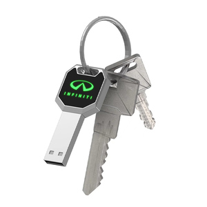 新的小工具LED标志点亮USB棒创意迷你USB笔驱动器带发光标志发光 - Product Image 4