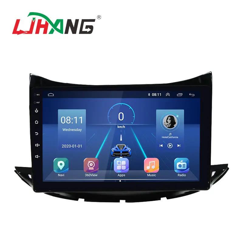 Автомобильный мультимедийный плеер LJHANG DSP Android 12 для Chevrolet Trax 2017 2018 2019 2 Din автомобильное радио GPS Navi Stereo WiFi Octa Core