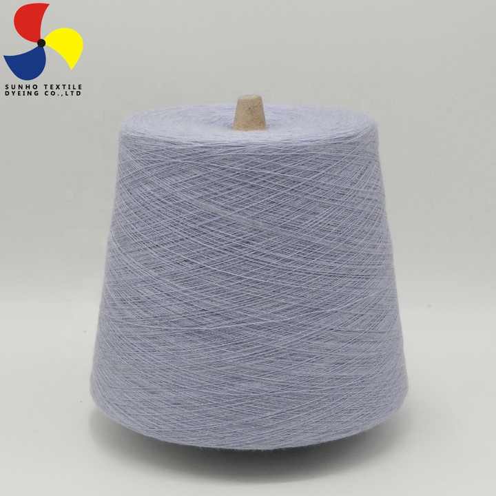 100 persen benang kasmir kerucut benang Sublim kasmir merino sutra 2/26Nm,2/45Nm,2/48Nm dapat disesuaikan dan grosir