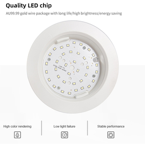 Ceiling Recessed Mounted Ip44 3 5 7 9 12 15 18 21 24 W Commercial Lighting Cob Round Shape <strong>Led</strong> Down Light - Product Image 4