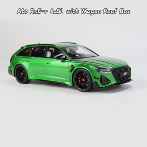 GT ruhu Model araba 1:18 ABT RS6-R pres döküm arabalar reçine Model arabalar vagon ile çatı kutusu - Product Image 4