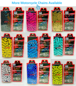KTDモーターサイクルカラーチェーン415H420 428H 520 520H 525H 530Hローラードライブリンクチェーン - Product Image 4