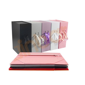 Retail Candle Boxes Cardboard Cake Packaging Box Bakery with Handle for Home Unique Unwrapping <strong>Experiences</strong> Black <strong>Gift</strong> Boxes - Product Image 1