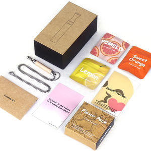 Maple Wood Steel Vaoes Pare de fumar Air Aid Chá Verde Cigarros Inalador Jóias Ansiedade Ferramentas Alívio Colares para As Mulheres - Product Image 4