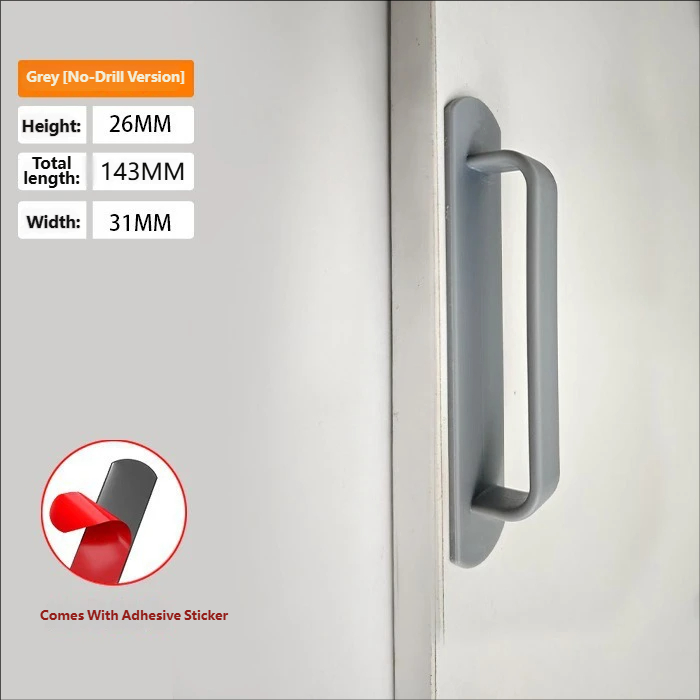 1565#143 mm Gris clair (avec adhésif)