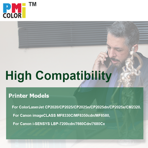ตลับหมึกสีที่ใช้ร่วมกันได้สำหรับ HP CC530A สำหรับ Canon CRG-118 CRG-318 CRG-418 CRG-718 CP2020 LaserJet CP2025 CP2025n CP2025dn - Product Image 5