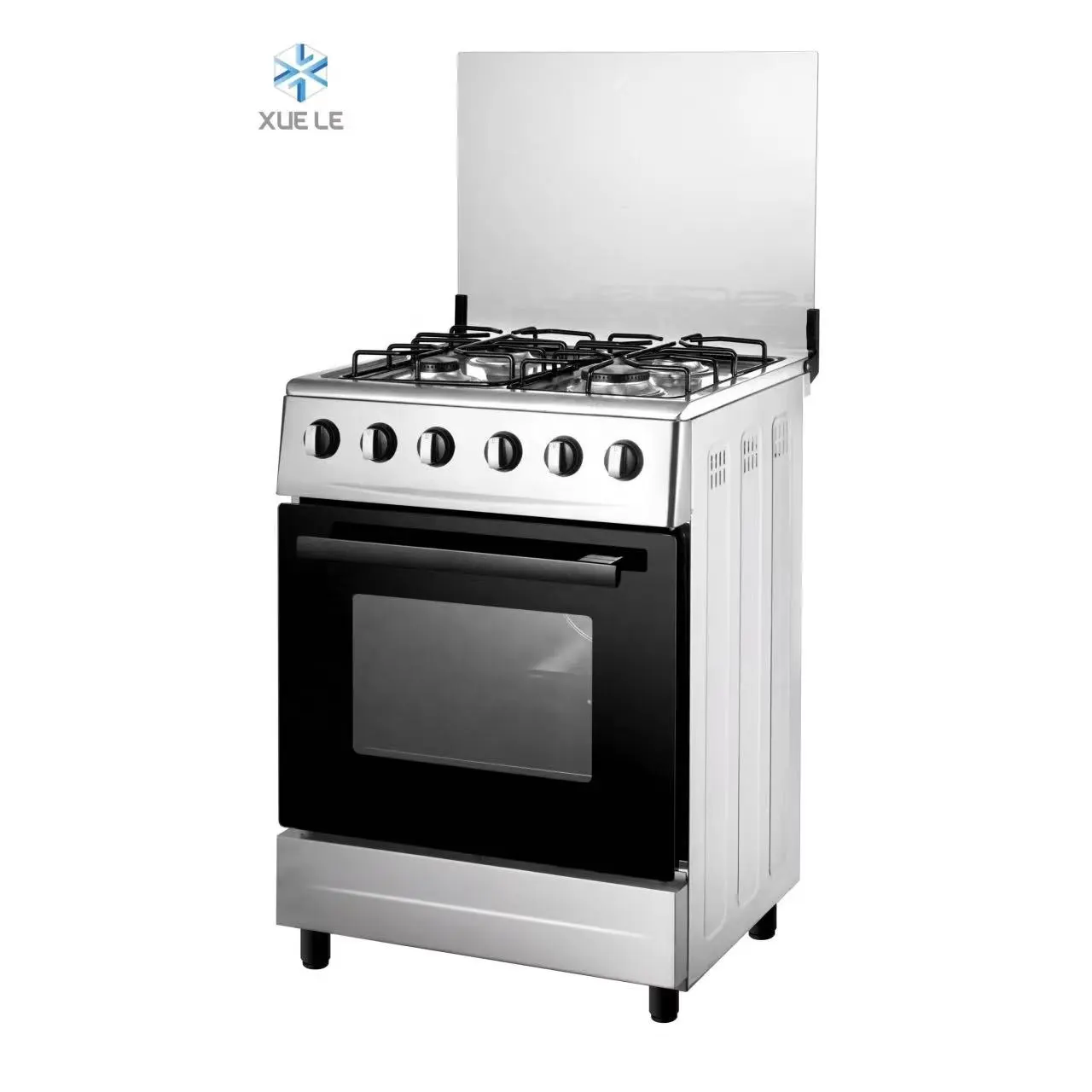 Forno a gas freestanding a 4 fuochi da 60cm