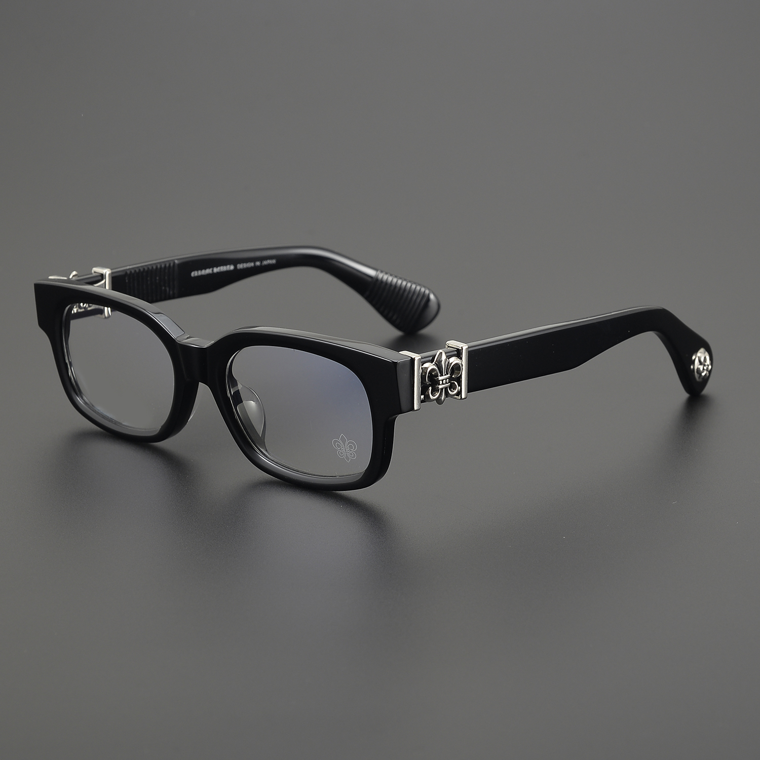 Black and silver