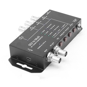 SDI a HDMI DVI VGA cvbs S-video YPbPr convertidor de video escalado hacia abajo