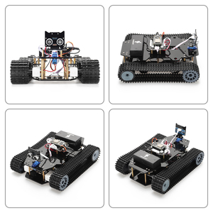 Tscin buny Random Combination Kit Raupen rad ESP32 WROOM32 Entwicklungs platine Grund funktionen Roboter auto für Arduino - Product Image 2