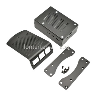 Raspberry Pi 5 Case Caja de aluminio Caja de metal para Raspberry Pi 5