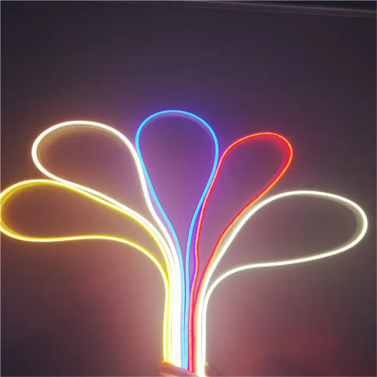 Resistente ao calor 110V/220V LED Neon Corda Luz Mangueiras flexíveis tubo macio funky partido decorações